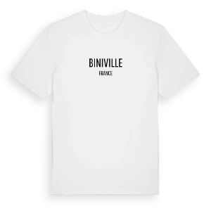 Biniville i Sverige t-shirt – ekologisk bomull t-shirt från Pinshirt