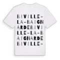 Biville-la-Baignarde ordlek t-shirt