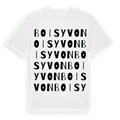 Boisyvon ordlek t-shirt