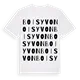 Boisyvon ordlek t-shirt