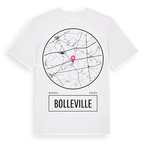 Bolleville t-shirt – ekologisk bomull t-shirt från Pinshirt