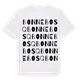 Bonnebosq ordlek t-shirt