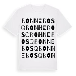 Bonnebosq ordlek t-shirt – ekologisk bomull t-shirt från Pinshirt