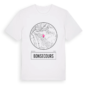 Bonsecours t-shirt – ekologisk bomull t-shirt från Pinshirt