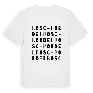Bosc-Bordel ordlek t-shirt – ekologisk bomull t-shirt från Pinshirt