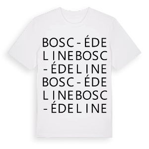 Bosc-Édeline ordlek t-shirt – ekologisk bomull t-shirt från Pinshirt