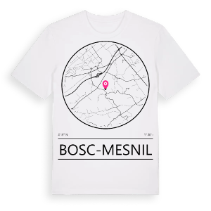 Bosc-Mesnil t-shirt – ekologisk bomull t-shirt från Pinshirt