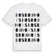 Bosroumois ordlek t-shirt