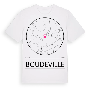 Boudeville t-shirt – ekologisk bomull t-shirt från Pinshirt