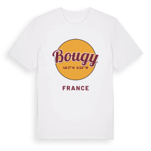 Bougy cirkel t-shirt – ekologisk bomull t-shirt från Pinshirt