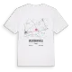 Bourdainville karta t-shirt