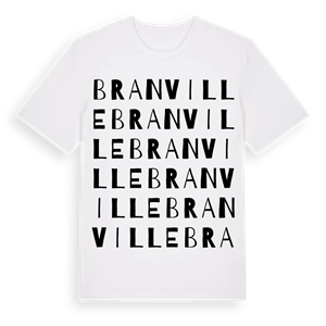 Branville ordlek t-shirt – ekologisk bomull t-shirt från Pinshirt