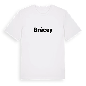 Brécey fetstil t-shirt – ekologisk bomull t-shirt från Pinshirt