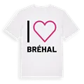 Jag älskar Bréhal t-shirt stort tryck