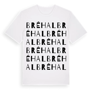Bréhal ordlek t-shirt – ekologisk bomull t-shirt från Pinshirt