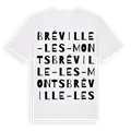 Bréville-les-Monts ordlek t-shirt