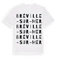 Bréville-sur-Mer ordlek t-shirt