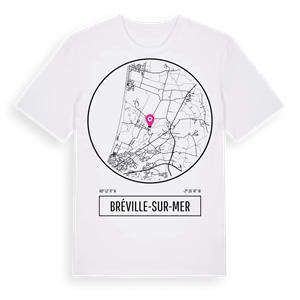 Bréville-sur-Mer t-shirt – ekologisk bomull t-shirt från Pinshirt