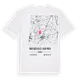 Bricqueville-sur-Mer karta t-shirt
