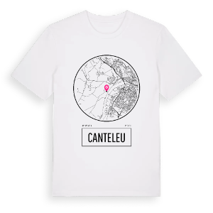 Canteleu t-shirt – ekologisk bomull t-shirt från Pinshirt