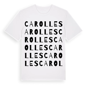 Carolles ordlek t-shirt – ekologisk bomull t-shirt från Pinshirt