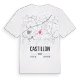 Castillon karta t-shirt