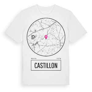 Castillon t-shirt – ekologisk bomull t-shirt från Pinshirt