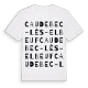 Caudebec-lès-Elbeuf ordlek t-shirt