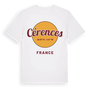 Cérences cirkel t-shirt – ekologisk bomull t-shirt från Pinshirt