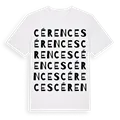 Cérences ordlek t-shirt