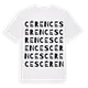 Cérences ordlek t-shirt