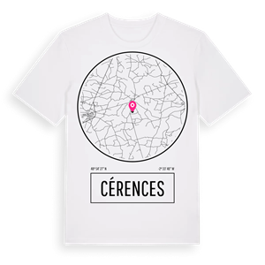 Cérences t-shirt – ekologisk bomull t-shirt från Pinshirt