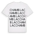 Chamblac ordlek t-shirt