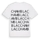 Chamblac ordlek t-shirt