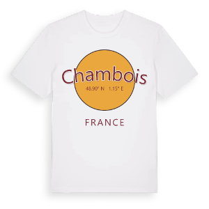 Chambois cirkel t-shirt – ekologisk bomull t-shirt från Pinshirt