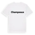 Champeaux fetstil t-shirt