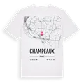Champeaux karta t-shirt