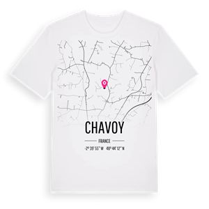 Chavoy karta t-shirt – ekologisk bomull t-shirt från Pinshirt