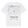 Chérencé-le-Héron karta t-shirt