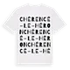 Chérencé-le-Héron ordlek t-shirt