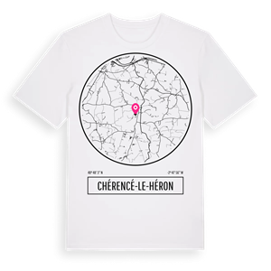 Chérencé-le-Héron t-shirt – ekologisk bomull t-shirt från Pinshirt