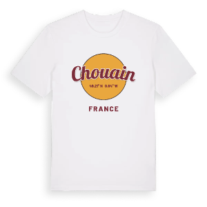 Chouain cirkel t-shirt – ekologisk bomull t-shirt från Pinshirt