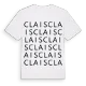Clais ordlek t-shirt