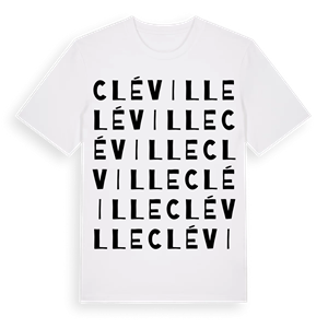 Cléville ordlek t-shirt – ekologisk bomull t-shirt från Pinshirt