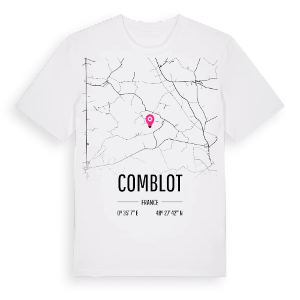 Comblot karta t-shirt – ekologisk bomull t-shirt från Pinshirt