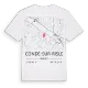 Condé-sur-Risle karta t-shirt