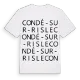 Condé-sur-Risle ordlek t-shirt