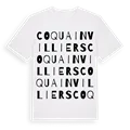 Coquainvilliers ordlek t-shirt