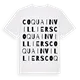 Coquainvilliers ordlek t-shirt