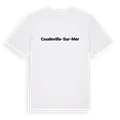Coudeville-sur-Mer fetstil t-shirt